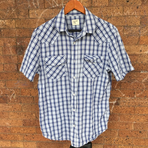 Old Navy Other - Old navy plaid button down shirt